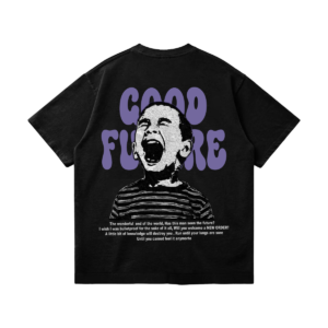 G O O D F U T U R E  T-SHIRT  -  BLACK