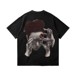 OPEN YOUR EYES T-SHIRT - BLACK