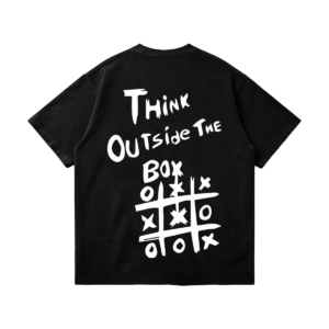 THINK OUTSIDE T-SHIRT  -  BLACK